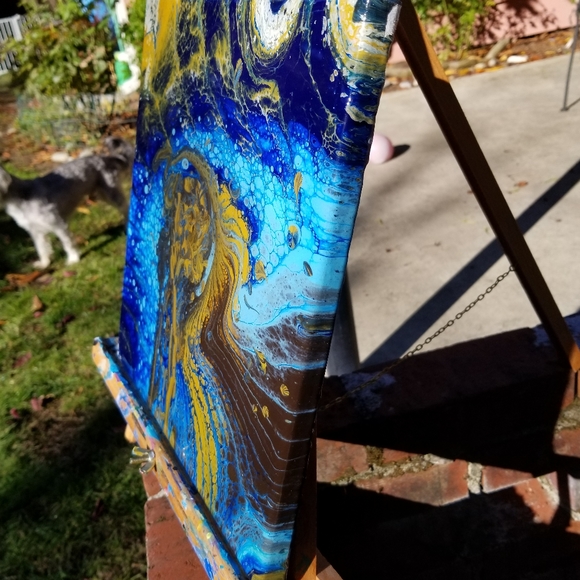 12x12 Paint Pour - Picture 5 of 8